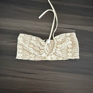 Windsor Cream Crochet Top